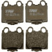 Bremsklötze HA | LEXUS IS,GS 00 | GDB3233 Bremsklötze HA | LEXUS IS,GS 00 | GDB3233