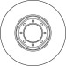 Bremsscheibe Iveco T. Daily 06- 35C14/16/18 | DF4985S