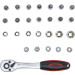 BGS Steckschlüssel-Satz | Antrieb 6,3 mm (1/4"""") | SW 4 - 13 mm | 27-tlg | 15105 BGS Steckschlüssel-Satz | Antrieb 6,3 mm (1/4"""") | SW 4 - 13 mm | 27-tlg | 15105