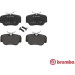 BREMBO Bremsklötze VA | MERCEDES 190 82-93 | P 50 011 BREMBO Bremsklötze VA | MERCEDES 190 82-93 | P 50 011