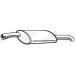 52 / Auspufftopf Hinten | OPEL Kadett E Kat | 7981 52 / Auspufftopf Hinten | OPEL Kadett E Kat | 7981