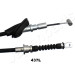 Seilzug, Feststellbremse Honda T. Civic 01-05 Le | BC-437L Seilzug, Feststellbremse Honda T. Civic 01-05 Le | BC-437L