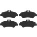 Bremsklötze HA | MERCEDES Sprinter,VW LT 06 | GDB1697 Bremsklötze HA | MERCEDES Sprinter,VW LT 06 | GDB1697