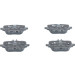 ATE Bremsbelagsatz, Scheibenbremse 13.0460-2660.2