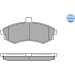 Bremsbelagsatz Hyundai P. Elantra 00-/Matrix 01-05 Mit Sensor | 025 240 3117/W