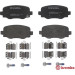 BREMBO Bremsklötze HA | FIAT 500X 14 | P 23 177 BREMBO Bremsklötze HA | FIAT 500X 14 | P 23 177