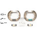 Satz Bremsbacken Toyota Yaris 1.0-1.4 05-11 | 84075000