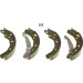 Bremsbackensatz HA DAEWOO Tico 95-00 ESSENTIAL LINE S 15 501