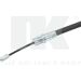 Seilzug, Feststellbremse Ford T. Mondeo 93-00 Le/Pr 902586 Seilzug, Feststellbremse Ford T. Mondeo 93-00 Le/Pr 902586