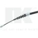 Seilzug, Feststellbremse Fiat T. Punto Grande/Evo 05- Le 9023135 Seilzug, Feststellbremse Fiat T. Punto Grande/Evo 05- Le 9023135