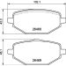 BREMBO Bremsklötze HA P 68 076 BREMBO Bremsklötze HA P 68 076