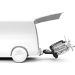 Thule VeloSpace 3 Plattform Fahrradträger für 3 Fahrräder an der Anhängerkupplung klappbar 9033100