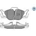 Bremsbelagsatz Opel P. Astra G 98 025 230 6317/PD