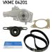SKF Wasserpumpe + Zahnriemensatz VKMC 04201 SKF Wasserpumpe + Zahnriemensatz VKMC 04201
