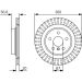 Bremsscheibe 0 986 479 C95 Bremsscheibe 0 986 479 C95