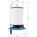 MAHLE Kraftstofffilter KX 398