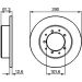 Bremsscheibe HA 0 986 478 656 Bremsscheibe HA 0 986 478 656