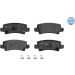 Bremsbelagsatz Toyota T. Corolla 02- Mit Sensor 025 238 1616/W Bremsbelagsatz Toyota T. Corolla 02- Mit Sensor 025 238 1616/W