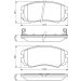 Bremsklötze HYUNDAI,KIA 0 986 424 815 Bremsklötze HYUNDAI,KIA 0 986 424 815
