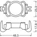 Osram Montagehalterung Adapter DA10 für NIGHT BREAKER LED H7-LED 2St LEDriving® ADAPTER 64210DA10
