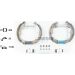 SATZ BREMSBACKEN TOYOTA YARIS 99-05 Shoe Kit Pro 84064501 SATZ BREMSBACKEN TOYOTA YARIS 99-05 Shoe Kit Pro 84064501
