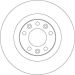70 482 031 Bremsscheibe HA CITROEN, PEUGEOT 308 14 DF6667