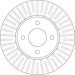 85 481 076 Bremsscheibe VA DF6430 85 481 076 Bremsscheibe VA DF6430