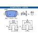 Bremsbelagsatz Ford T. Galaxy/Kuga/Mondeo/S-Max 1,6-2,5 06-15 Keramik 13.0470-2723.2 Bremsbelagsatz Ford T. Galaxy/Kuga/Mondeo/S-Max 1,6-2,5 06-15 Keramik 13.0470-2723.2