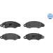 Bremsbelagsatz Suzuki P. Swift 96- Mit Sensor 025 232 9614/W Bremsbelagsatz Suzuki P. Swift 96- Mit Sensor 025 232 9614/W