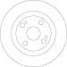 83 482 021 Bremsscheibe HA MAZDA 323 94 DF4278 83 482 021 Bremsscheibe HA MAZDA 323 94 DF4278