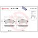 BREMBO Bremsklötze HA P 50 125
