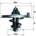 Thermostateinsatz mit Dichtung TX 36 85D