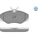 Bremsbelagsatz Renault P. Trafic 01-/Vivaro 01-/Espace 98- Ohne Sensor Slim End MEYLE-ORIGINAL: True to OE 025 230 9918