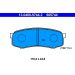 Bremsbelagsatz Toyota T. Land Cruiser 90 13.0460-5744.2 Bremsbelagsatz Toyota T. Land Cruiser 90 13.0460-5744.2