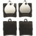 Bremsklötze HA MERCEDES W203,R171 01 COTEC GDB1421 Bremsklötze HA MERCEDES W203,R171 01 COTEC GDB1421