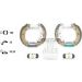 Satz Bremsbacken Fiat T. Punto Ii 09/99 - (180X32mm / Mit Abs) 84054401 Satz Bremsbacken Fiat T. Punto Ii 09/99 - (180X32mm / Mit Abs) 84054401