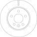 17 481 050 Bremsscheibe VA DF6482 17 481 050 Bremsscheibe VA DF6482