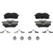 Bremsklötze AUDI,SEAT,SKODA,VW 0 986 494 596