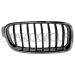KÜHLERGRILL R CHROM/SCHWARZ PQ 1726,410,3