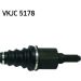 SKF Antriebswelle VKJC 5178