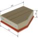 Luftfilter Diverse F 026 400 544