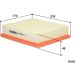 FILTRON Luftfilter AP 034/1
