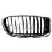 KÜHLERGRILL R CHROM/SCHWARZ/SCHWARZ PQ 1726,410,1