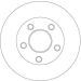Bremsscheibe HA DF4273S
