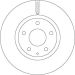 Bremsscheibe Mazda P. 6/Cx-5 2.0-2.5 11 DF8052 Bremsscheibe Mazda P. 6/Cx-5 2.0-2.5 11 DF8052