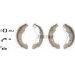 Bremsbacken Citroen C3/Ds3 09-/208/301 91077200 Bremsbacken Citroen C3/Ds3 09-/208/301 91077200
