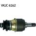 SKF Antriebswelle VKJC 6162 SKF Antriebswelle VKJC 6162
