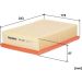 FILTRON Luftfilter AP 028
