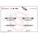 BREMBO Bremsklötze VA P 68 069 BREMBO Bremsklötze VA P 68 069