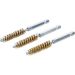 BGS Messingbürste 10 mm Antrieb Außensechskant 6,3 mm (1/4 ) 3-tlg 3078-10-M